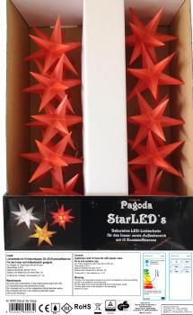 STARLED 10 er SET orange / OHNETimer